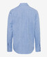 Brax Dries Button Down Overhemd Blauw Melange