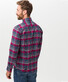 Brax Dries Check Button Down Overhemd Rood