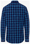 Brax Dries Check Overhemd Blauw