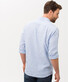 Brax Dries Linen Summertime Shirt Blue