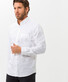 Brax Dries Uni Cotton Fine Oxford Shirt White