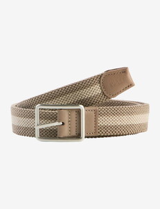 Brax Eurex 2-Tone Stretch Riem Beige