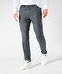 Brax Evans Lightweight Linen Easy Care Flat-Front Pants Graphit