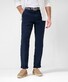 Brax Evans Lightweight Linen Easy Care Flat-Front Pants Manhattan