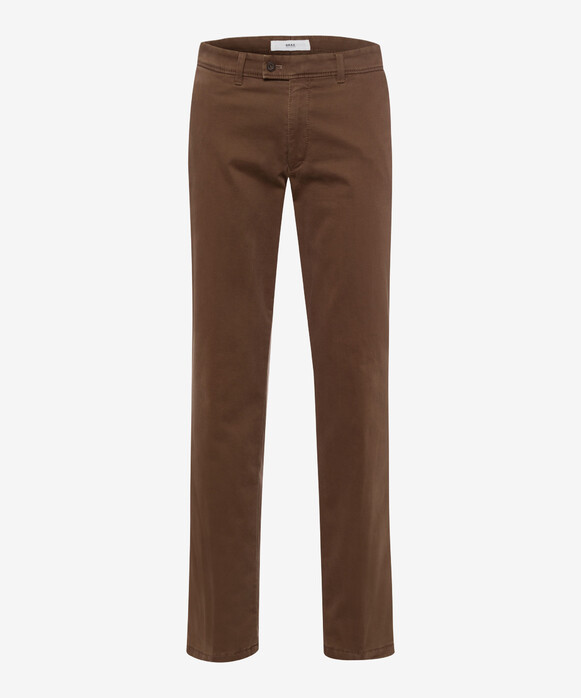 Brax Evans Thermo Concept Supima Cotton Pants Nougat Brown