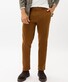 Brax Evans Triplestone Quality Flat-Front Blue Planet Broek Hazel