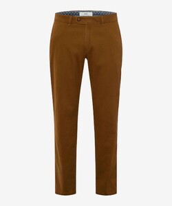 Brax Evans Triplestone Quality Flat-Front Blue Planet Broek Hazel