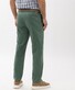 Brax Everest Cotton Flat-Front Broek Agave