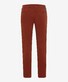 Brax Everest Triple Stone Soft Feel Cotton Blend Pants Rust