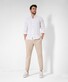 Brax Everest Ultralight Satin Cotton Blend Easy Care Broek Cosy Linen