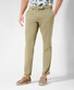 Brax Everest Ultralight Satin Cotton Blend Easy Care Broek Manzanilla