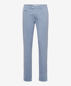 Brax Everest Ultralight Satin Cotton Blend Easy Care Broek Sky