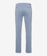 Brax Everest Ultralight Satin Cotton Blend Easy Care Broek Sky