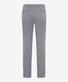 Brax Everest Ultralight Satin Cotton Blend Easy Care Broek Zilver