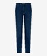 Brax Fabio Chino Denim Flat-Front Jeans Regular Blue Used