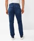 Brax Fabio Chino Denim Flat-Front Jeans Regular Blue Used