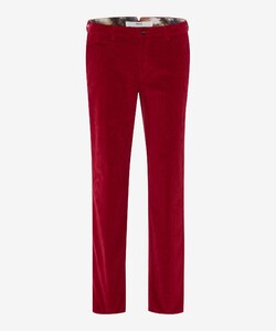 Brax Fabio Chino Flat-Front Soft Touch Corduroy Blue Planet Corduroy Trouser Fire