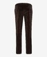 Brax Fabio Chino Flat-Front Soft Touch Corduroy Blue Planet Ribbroek Deep Pine