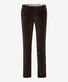 Brax Fabio Chino Flat-Front Soft Touch Corduroy Blue Planet Ribbroek Deep Pine