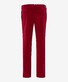 Brax Fabio Chino Flat-Front Soft Touch Corduroy Blue Planet Ribbroek Fire