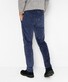 Brax Fabio Chino Flat-Front Soft Touch Corduroy Blue Planet Ribbroek Monochrome