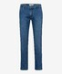 Brax Fabio Flat-Front Authentic Denim Jeans Mid Blue