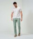 Brax Fabio In Chino Blue Planet Hi-Flex Broek Mint