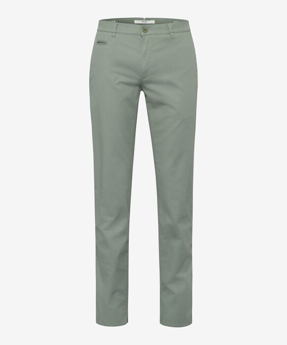 Brax Fabio In Chino Blue Planet Hi-Flex Broek Mint