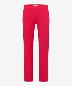 Brax Fabio In Chino Styling Details Soft Touch Broek Watermelon