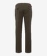 Brax Fabio In Fine Texture Chino Hi-Flex Broek Dark Olive