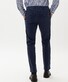 Brax Fabio In Fine Texture Chino Hi-Flex Broek Donker Blauw