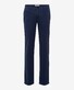 Brax Fabio In Fine Texture Chino Hi-Flex Broek Donker Blauw