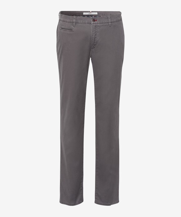 Brax Fabio In Fine Texture Chino Hi-Flex Pants Graphite Grey