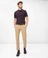 Brax Fabio In Hi-Flex Flat Front Chino Blue Planet Broek Camel