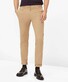 Brax Fabio In Hi-Flex Flat Front Chino Blue Planet Broek Camel