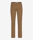 Brax Fabio In Hi-Flex Flat Front Chino Blue Planet Broek Camel