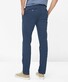 Brax Fabio In Hi-Flex Flat Front Chino Blue Planet Broek Indigo