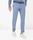 Brax Fabio In Hi-Flex Flat Front Chino Blue Planet Broek Smoke Blue