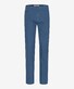 Brax Fabio In Hi-Flex Flat Front Chino Blue Planet Broek Smoke Blue