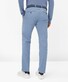 Brax Fabio In Hi-Flex Flat Front Chino Blue Planet Broek Smoke Blue