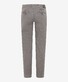 Brax Fabio In Hi-Flex Flat Front Chino Blue Planet Pants Graphite Grey