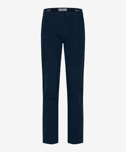 Brax Fabio In Hi-Flex Flat Front Chino Blue Planet Pants Indigo