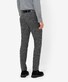 Brax Fabio Mini Check Wool Look Broek Grafiet