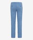 Brax Fabio Slim Chino Summerlight Flex Minimal Pattern Broek Dusty Blue