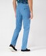 Brax Fabio Slim Chino Summerlight Flex Minimal Pattern Broek Dusty Blue