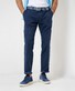 Brax Fabio Slim Chino Summerlight Flex Minimal Pattern Pants Navy