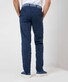 Brax Fabio Slim Chino Summerlight Flex Minimal Pattern Pants Navy