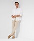 Brax Fabio Uni Lightweight Linen Easy Care Pants Cosy Linen