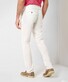 Brax Fabio Uni Lightweight Linen Easy Care Pants White