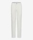 Brax Fabio Uni Lightweight Linen Easy Care Pants White